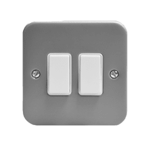 2 GANG 2 WAY INDUSTRIAL SWITCH  (10A)