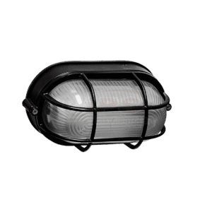 BULKHEAD OVAL BLACK  (BIG)