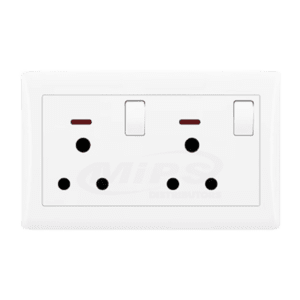 UNICO DOUBLE SWITCH SOCKET